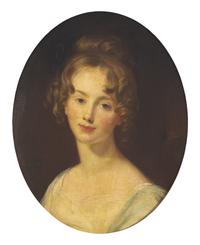 Attributed to Thomas Sully (1783-1872), A Portrait Of A Young Lady