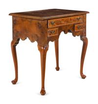 A George II Walnut Dressing Table