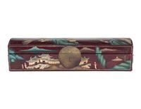 Two Chinese Lacquered Boxes