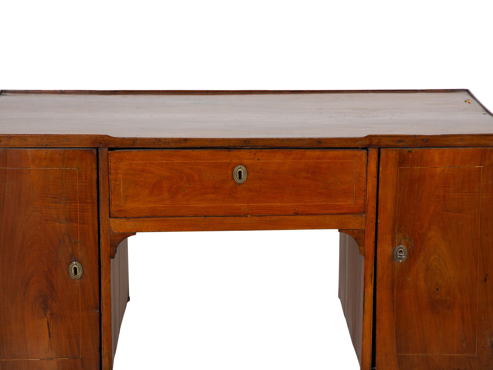 An Italian Fruitwood Desk