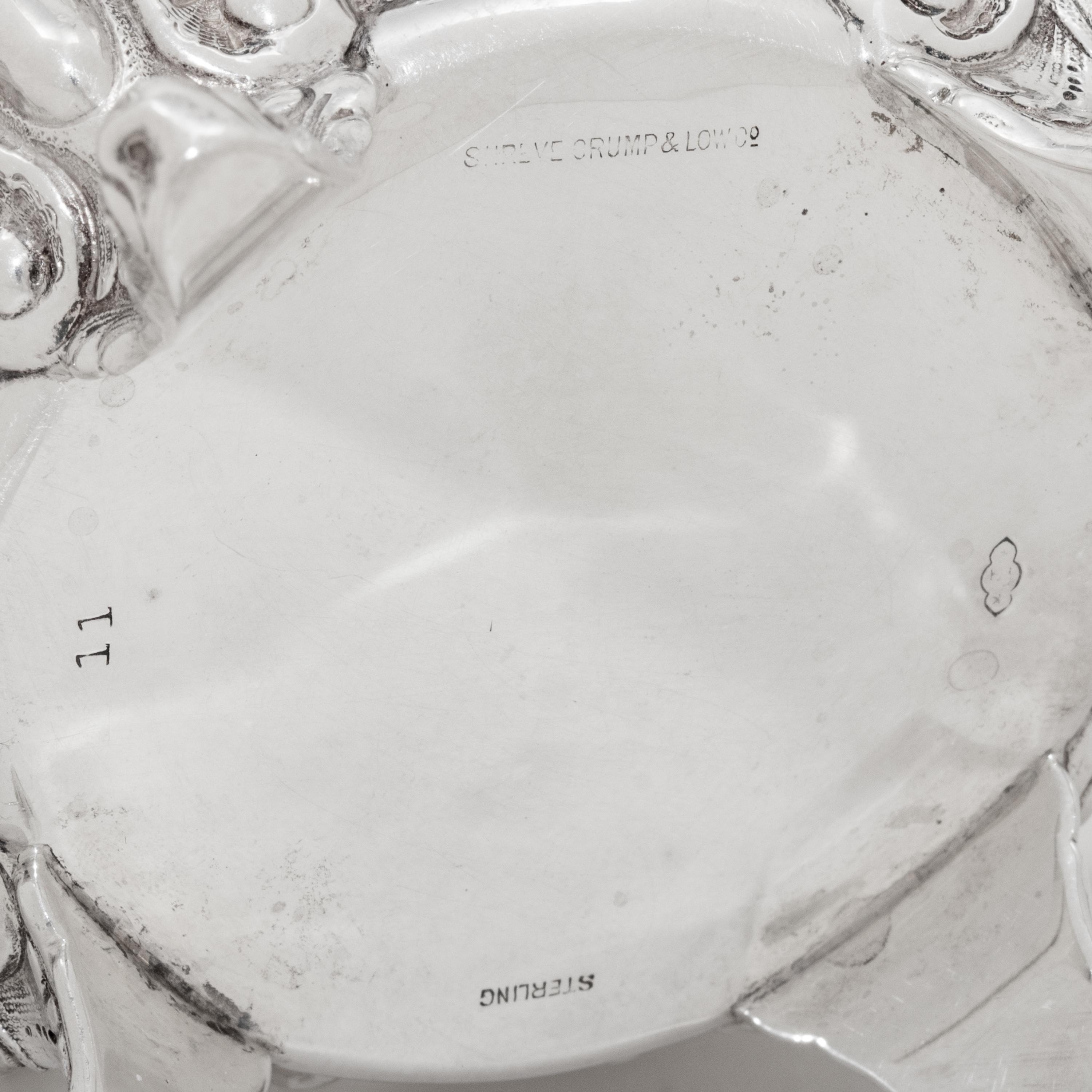 An American Silver Candy Dish