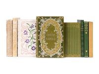 [PUBLISHER'S TRADE BINDINGS - AMERICAN]. A group of 8 decorative bindings, all duodecimos, comprising: