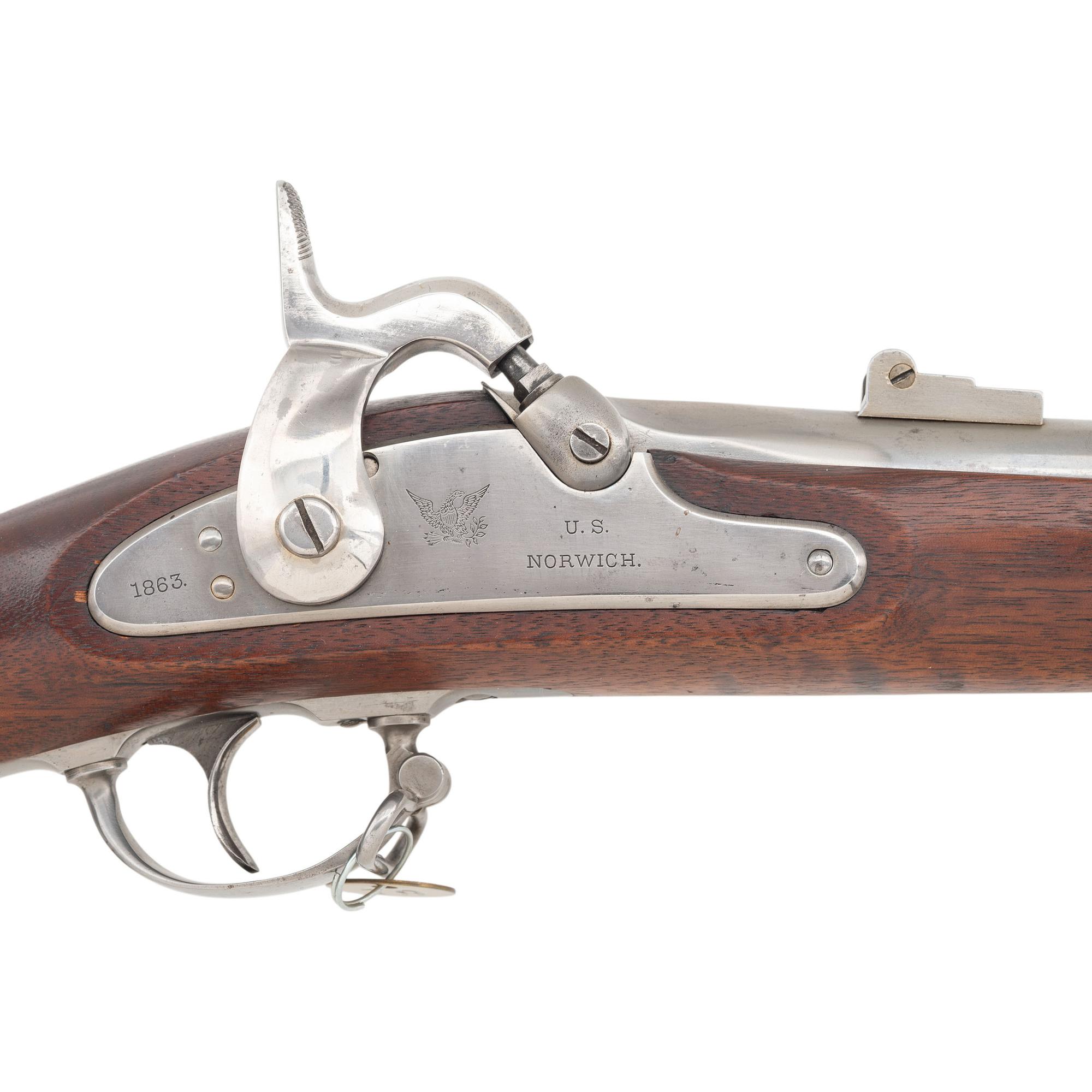 Norwich Contract US Model 1861 Rifle Musket by J.D. Mowry