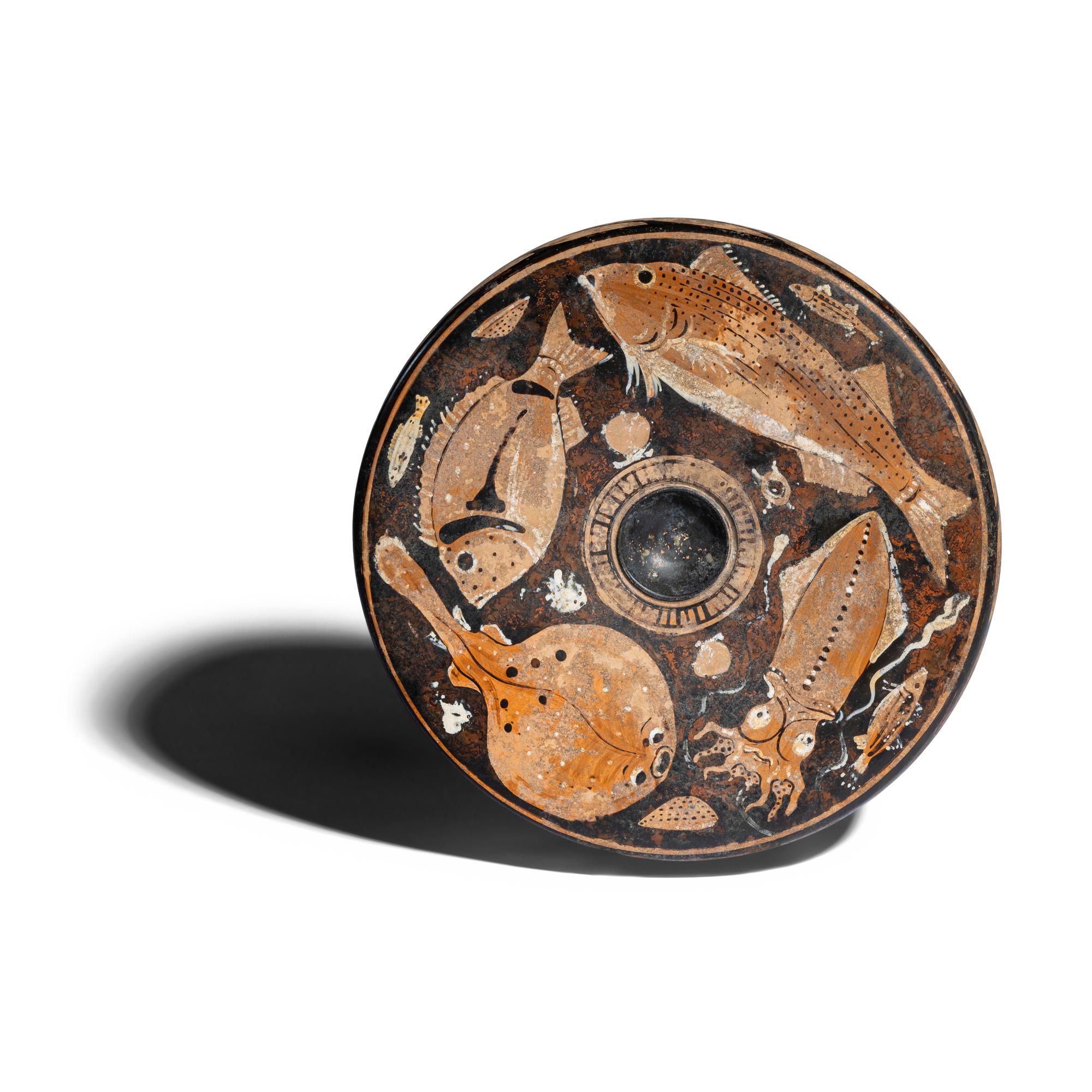 An Apulian Red-Figured Fishplate