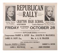 [POLITICS]. A large group of political ephemera from the 1920s-1940s.