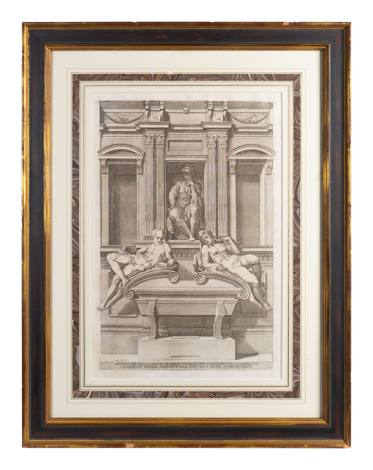 Four Architectural Engravings — 19TH CENTURY