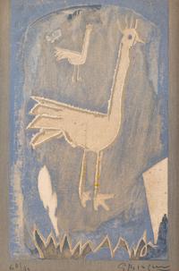 Le coq (Frontispiece for Mods and Movements in Art, Vol VII, No. 27-28 )