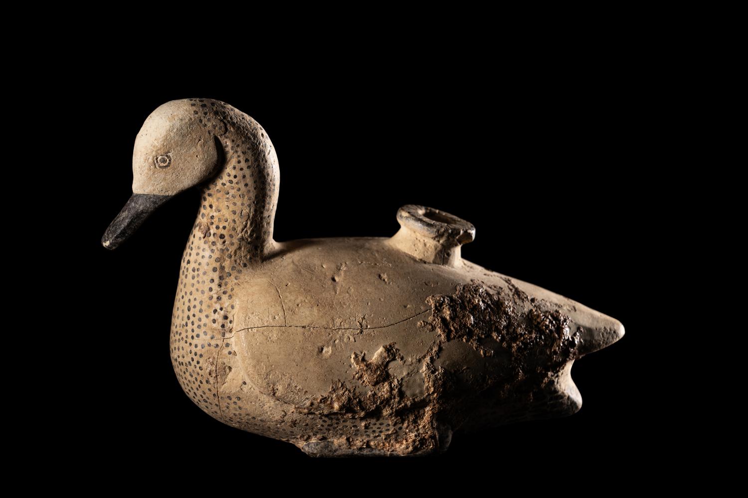 An East Greek Pottery Duck Askos