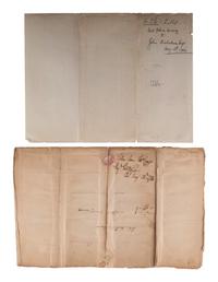 [REVOLUTIONARY WAR]. CRAIG, Thomas (1739-1832). Autograph letter signed ("Thos Craig") to John Nicholson Esq. Easton, [Pennsylvania], 8 August 1784.