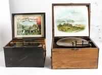 A German Cased Music Box Height 6 3/4 x width 12 inches. — MONOPOL, 19TH CENTURY