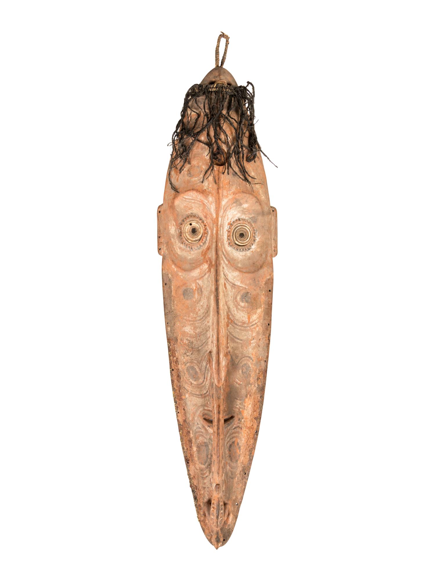 A New Guinea Carved Wood Mask