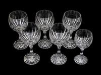 A Baccarat Part Stemware Service