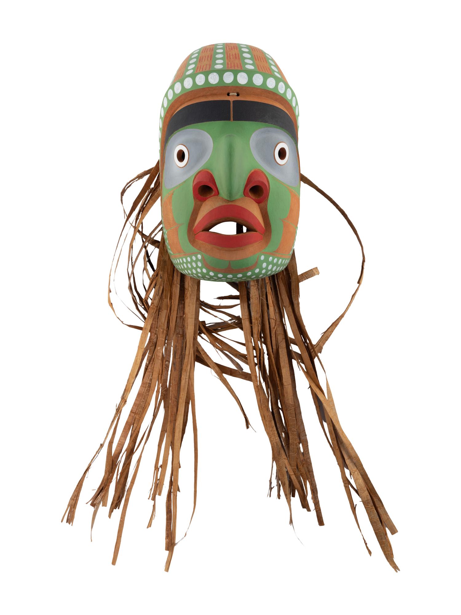 A Bella Coola (Octopus & Human) Mask by Gene Brabant