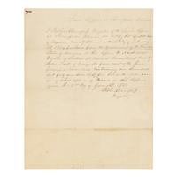 DOUGLAS, Stephen Arnold (1813-1861). A group of 14 documents and letters relating to Douglas's legal and political career, ca 1834-1857, comprising: