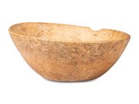 A Maple or Ash Burl Wood Bowl