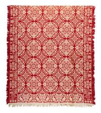 A Signed Ohio Coverlet and a Patriotic Coverlet