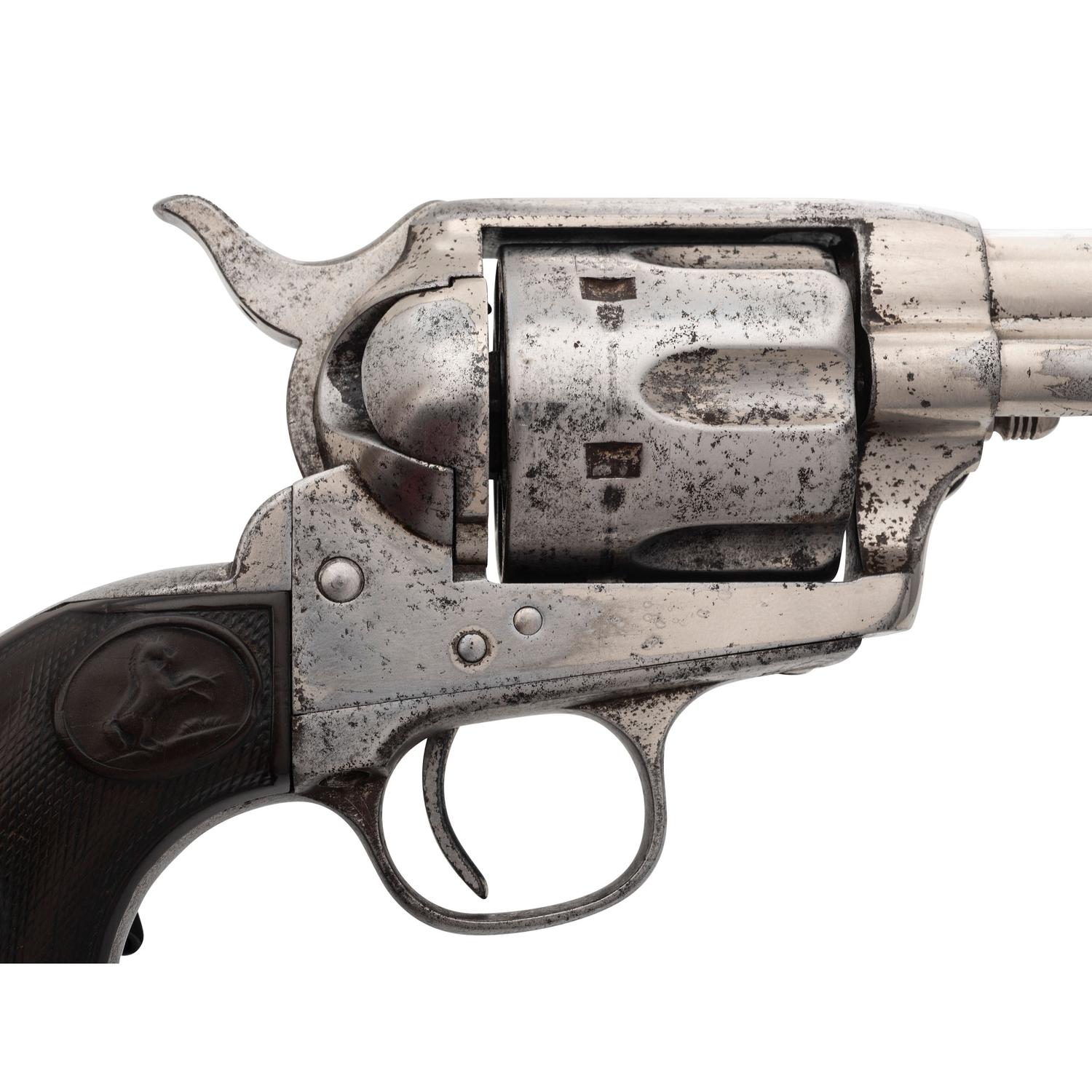 RAC Inspected Colt Single Action Army Revolver US Contract Overrun in .38-40 - Published in Multiple References