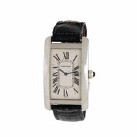 Cartier, Ref. 1734, Platinum 'Tank Américaine' Watch