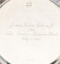 An American Silver Children's Bowl and Underplate