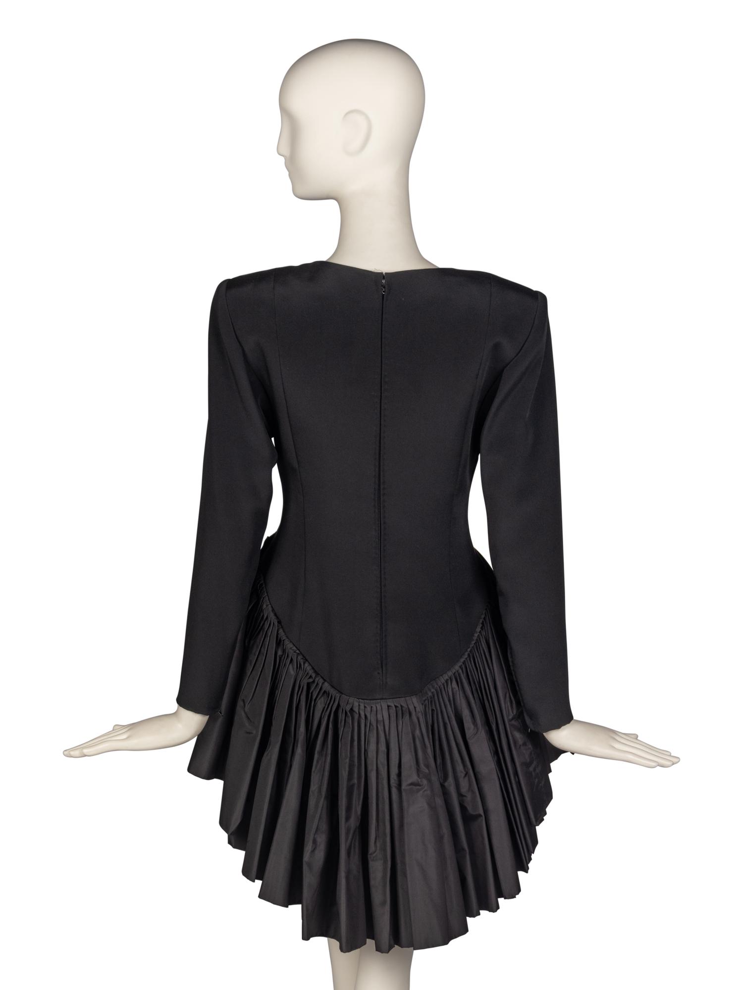 Galanos Pleated Top, 1980s