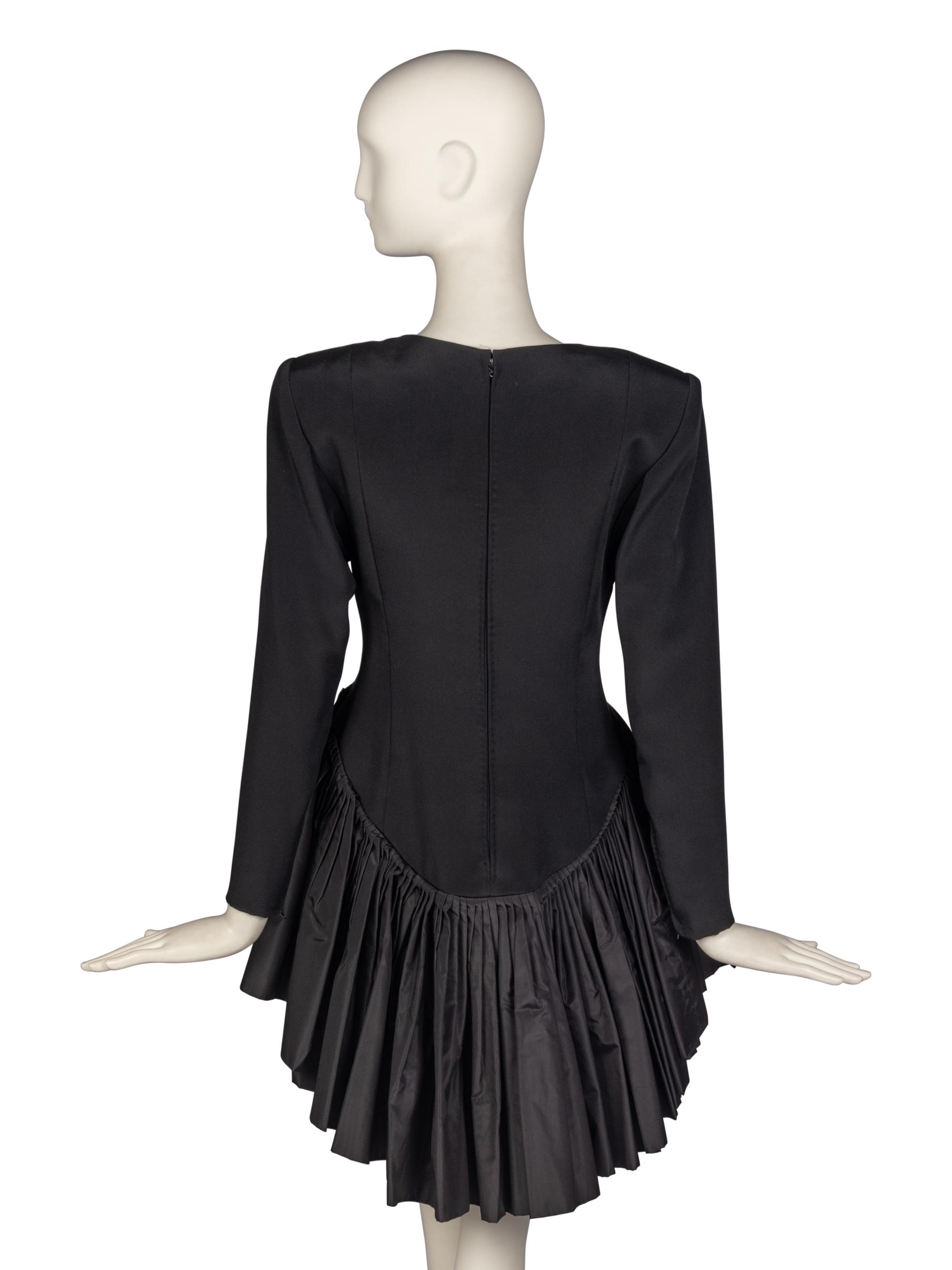 Galanos Pleated Top, 1980s