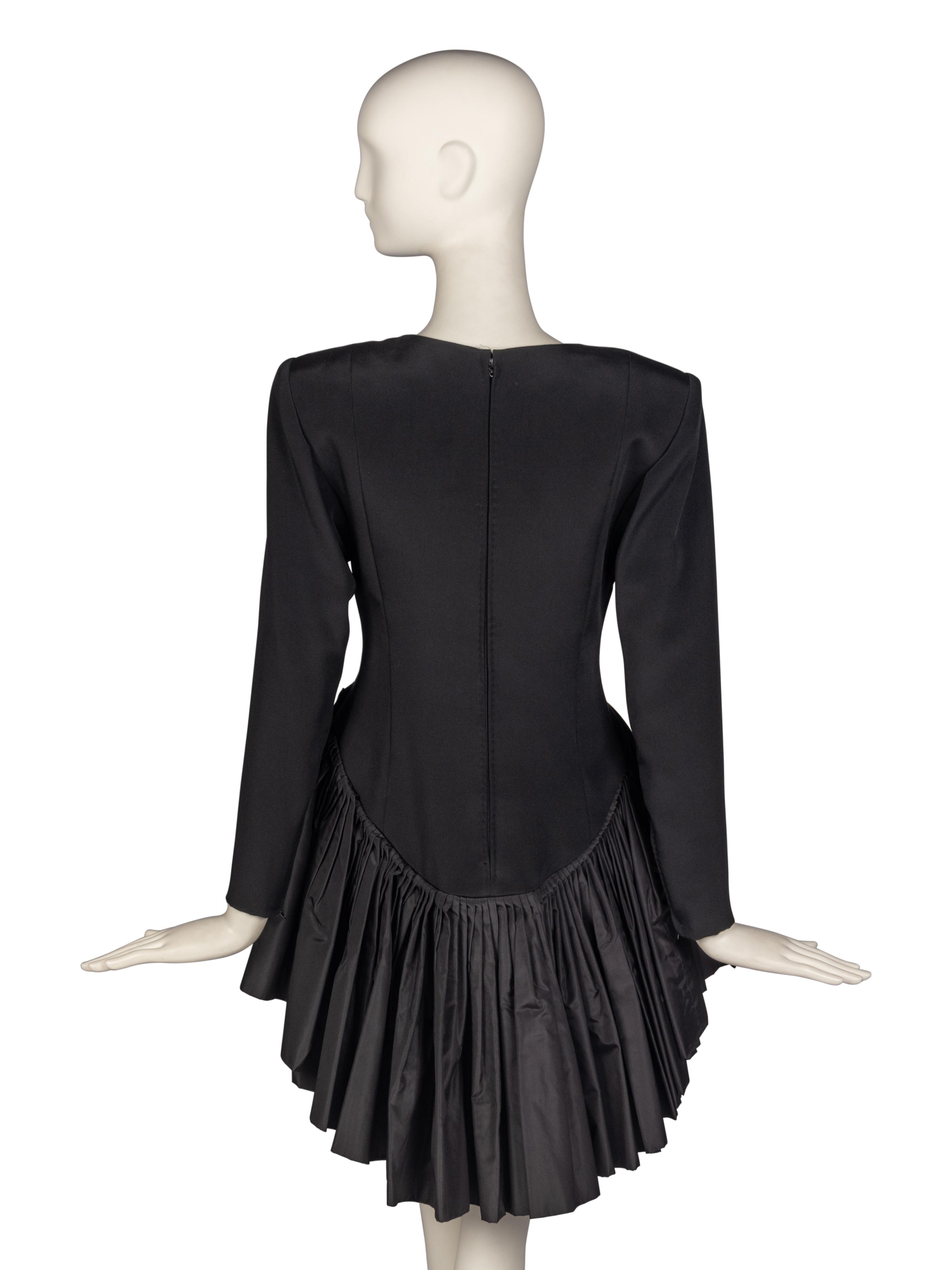 Galanos Pleated Top, 1980s