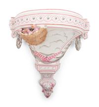 A French Faïence Wall Pocket