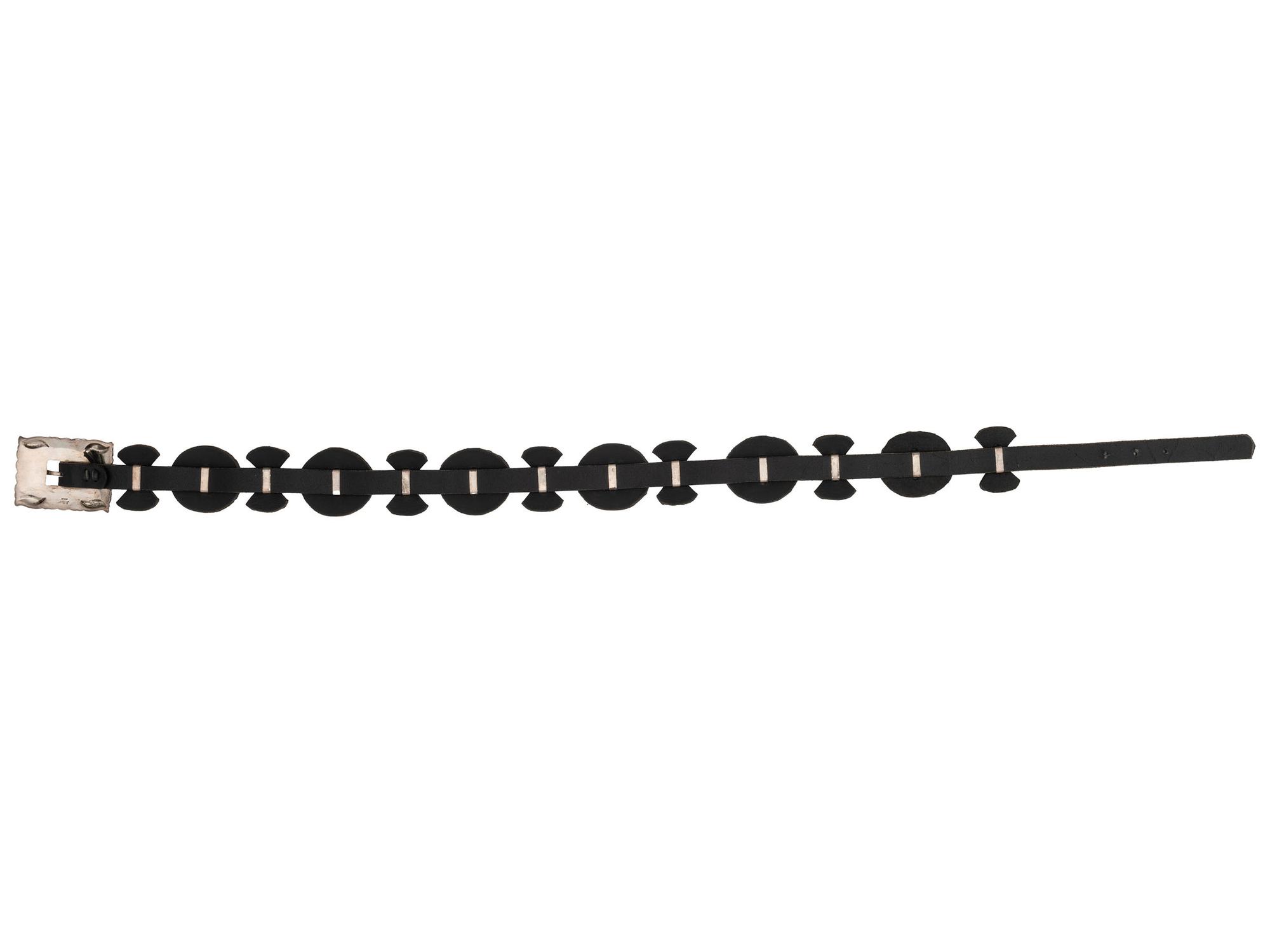 Sterling Silver and Cluster Concha Belt