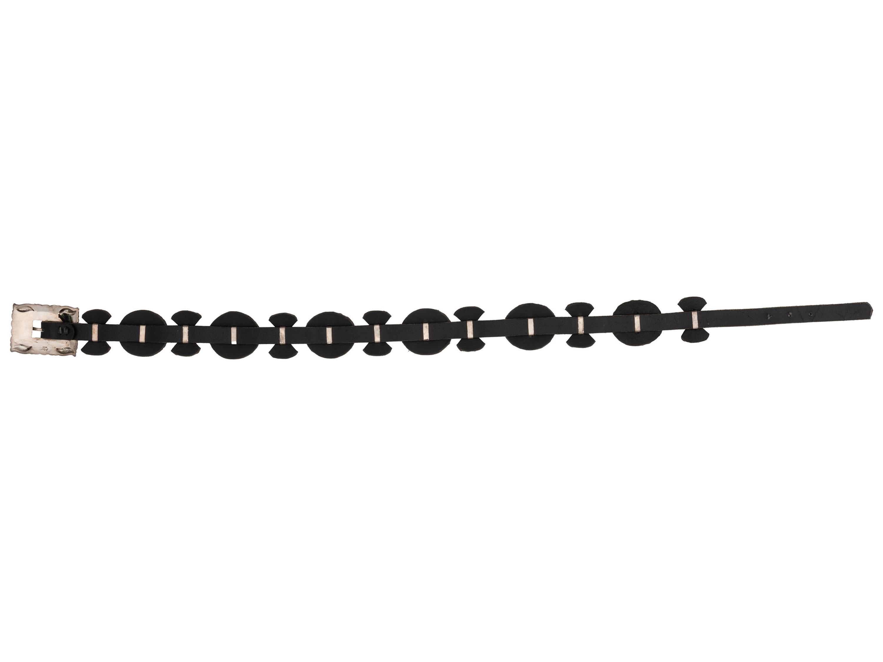 Sterling Silver and Cluster Concha Belt