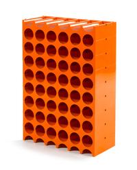 Modern, 1980s, stackable wine rack