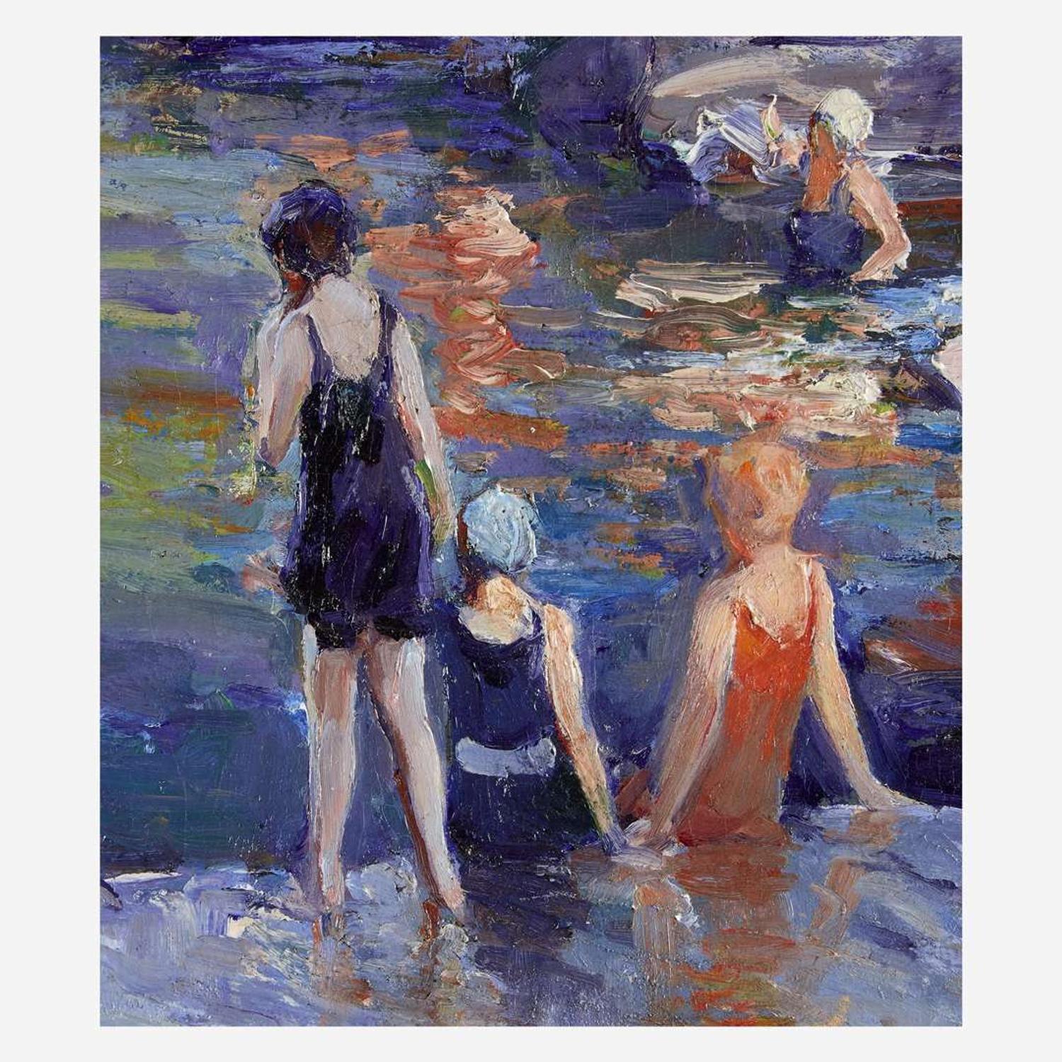 Emile Albert Gruppe (American, 1896–1978) Swimming Pool