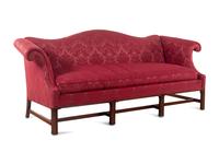 A George III Style Mahogany Sofa