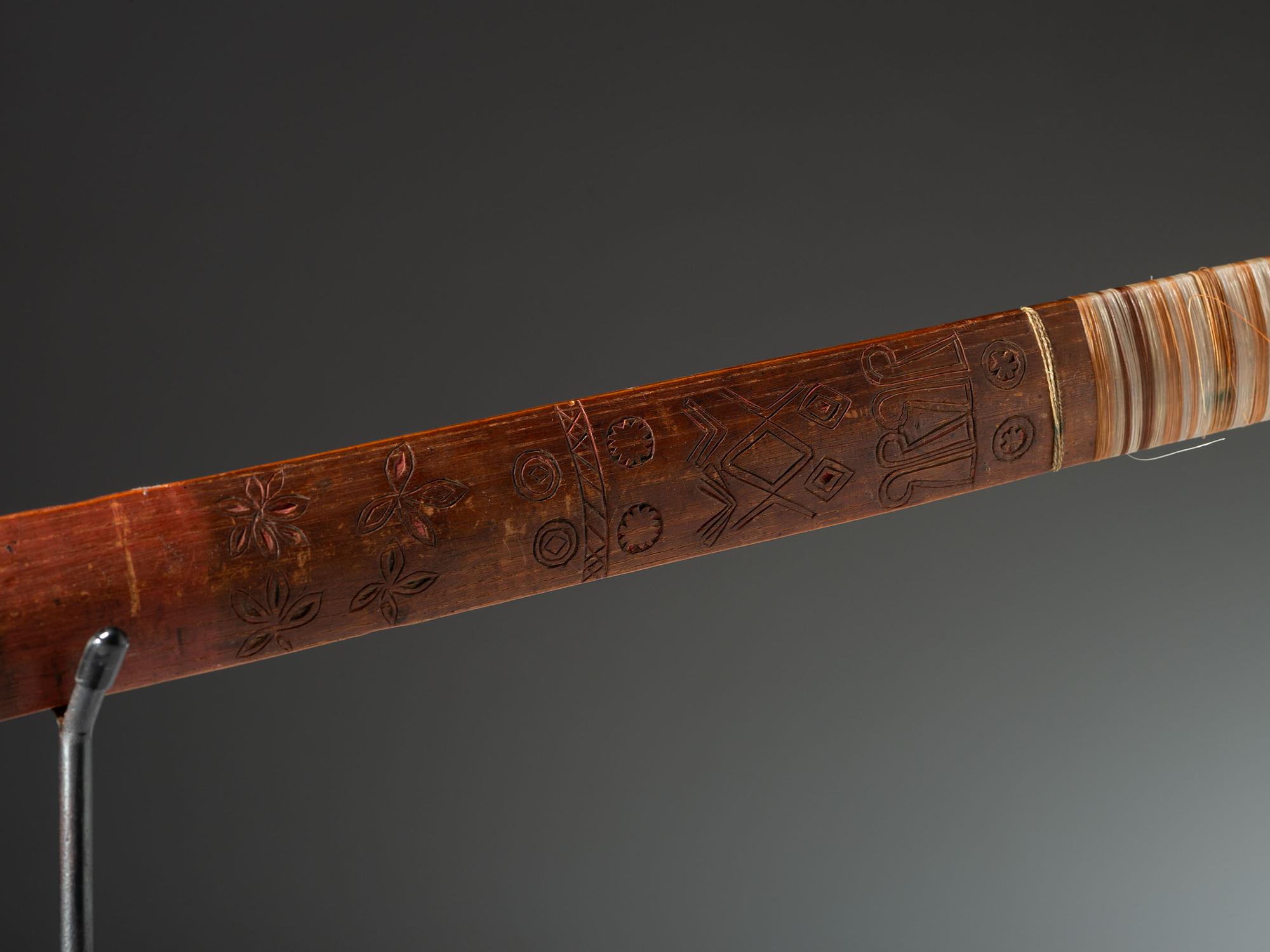 Eastern Plains Calumet Pipe, with Steatite Pipe Bowl