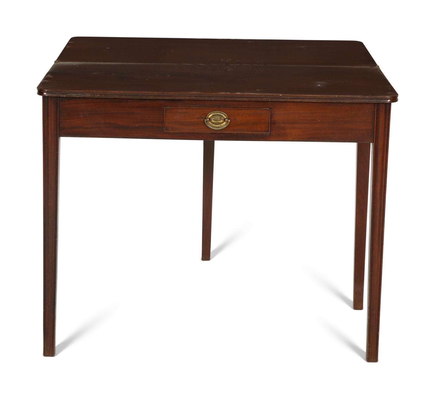 A George II Mahogany Flip Top Card Table