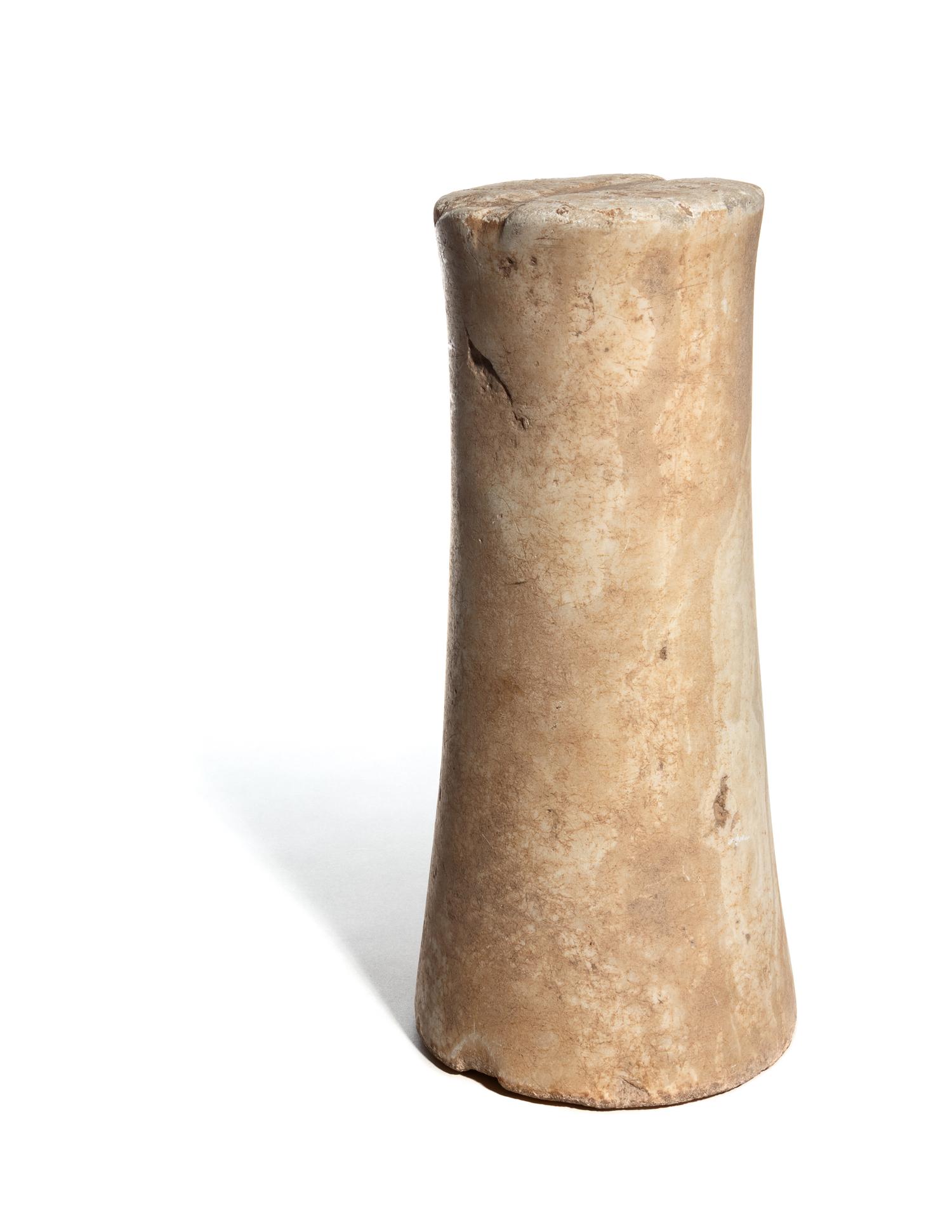 A Bactrian Calcite Columnar Ritual Object