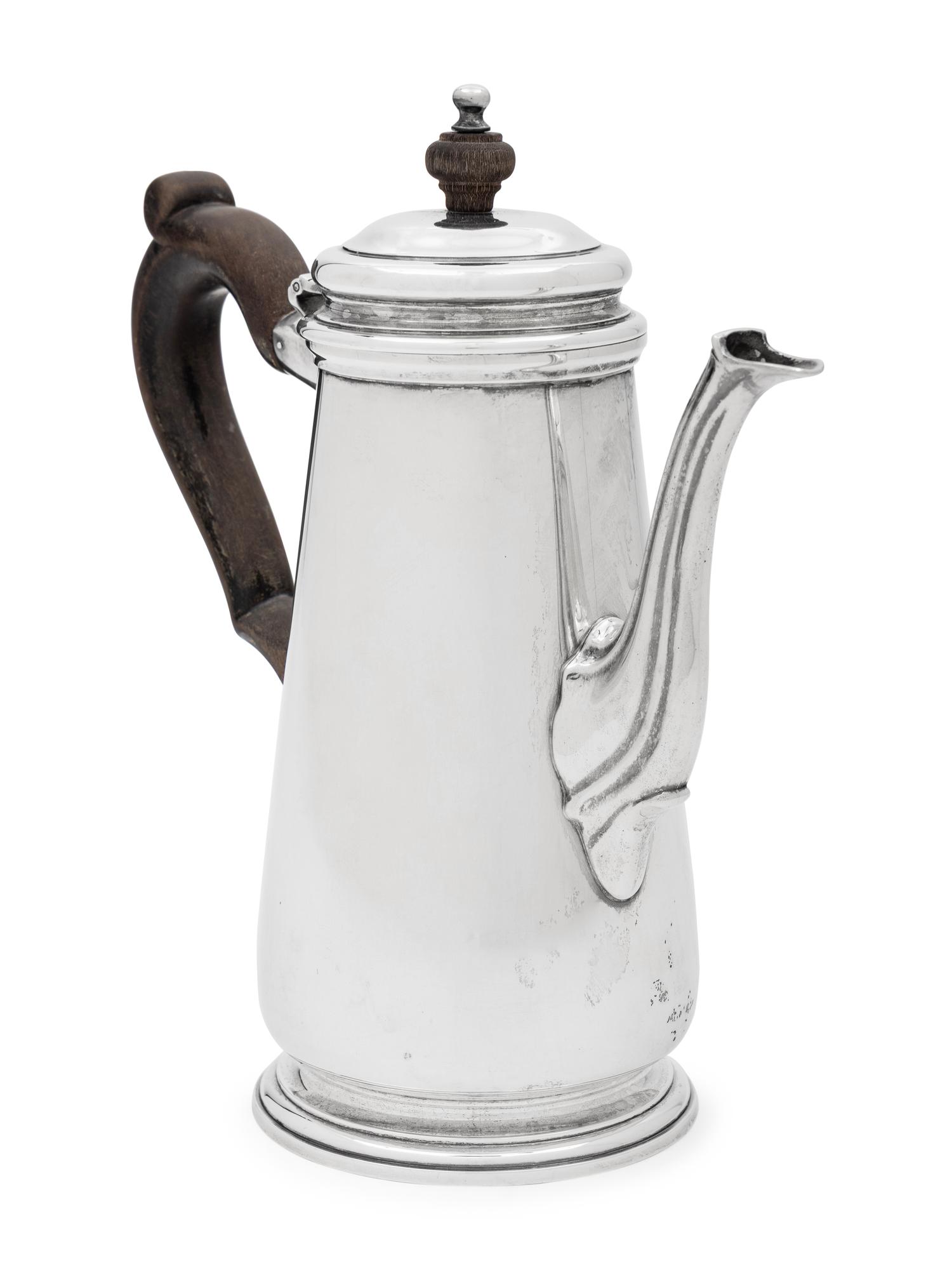 A Tiffany and Co. Silver Coffee Pot