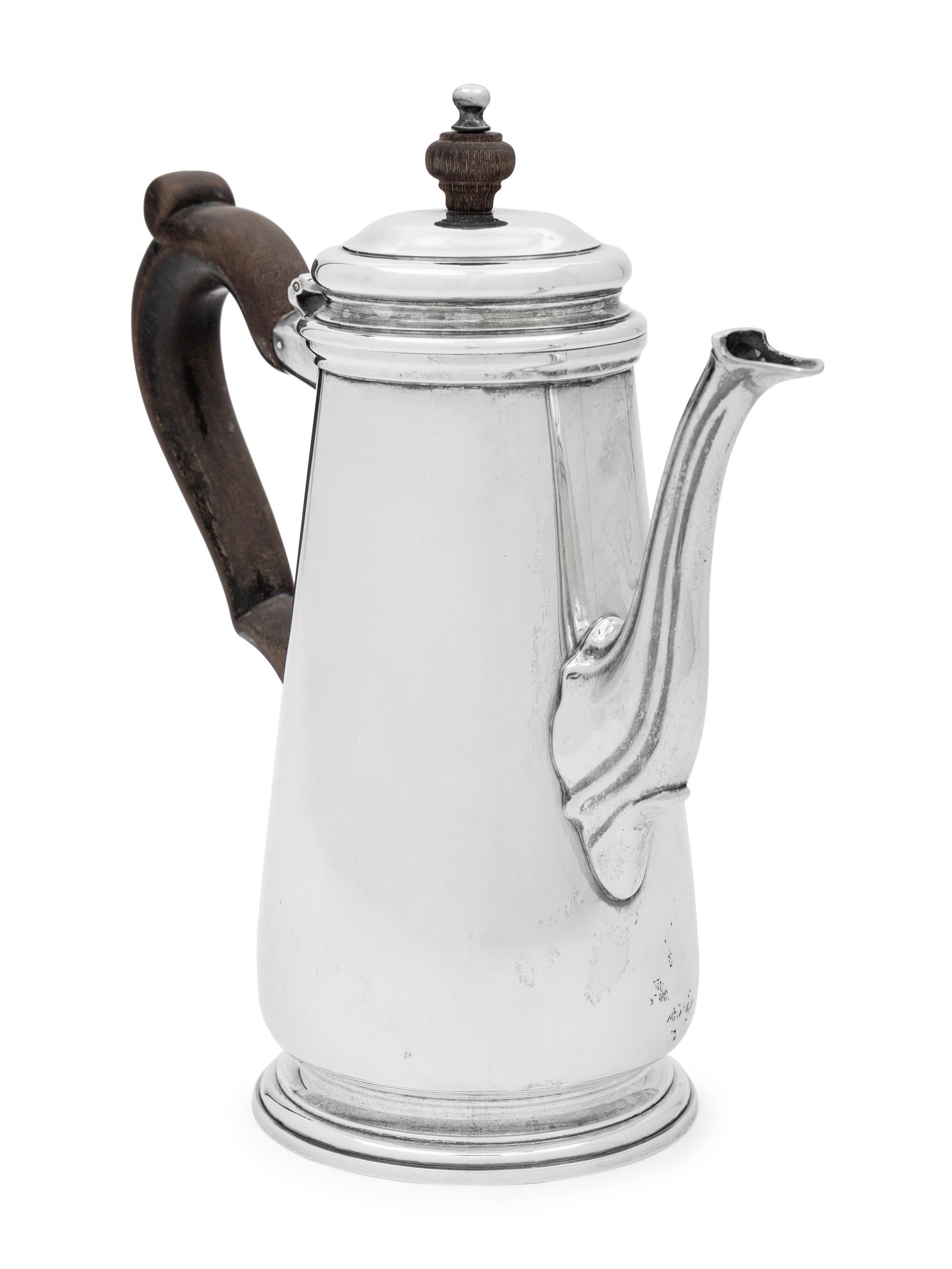 A Tiffany and Co. Silver Coffee Pot