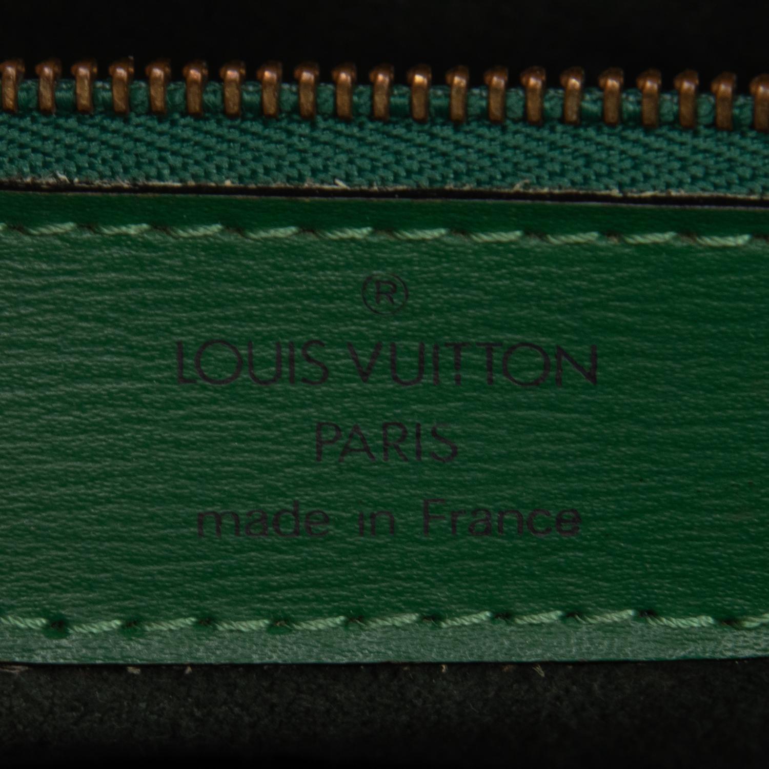 Louis Vuitton, Saint Jacques Green Epi Tote
