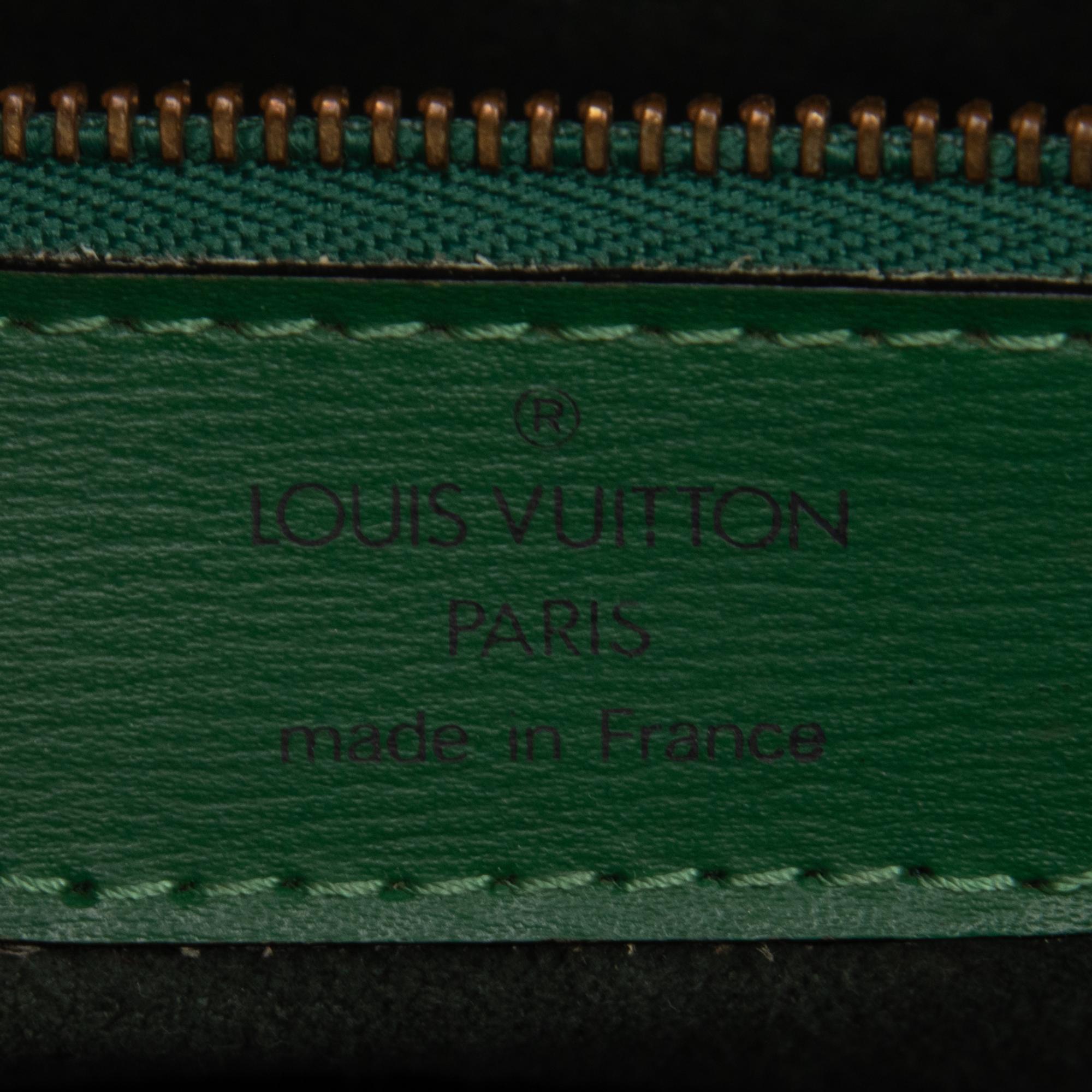 Louis Vuitton, Saint Jacques Green Epi Tote