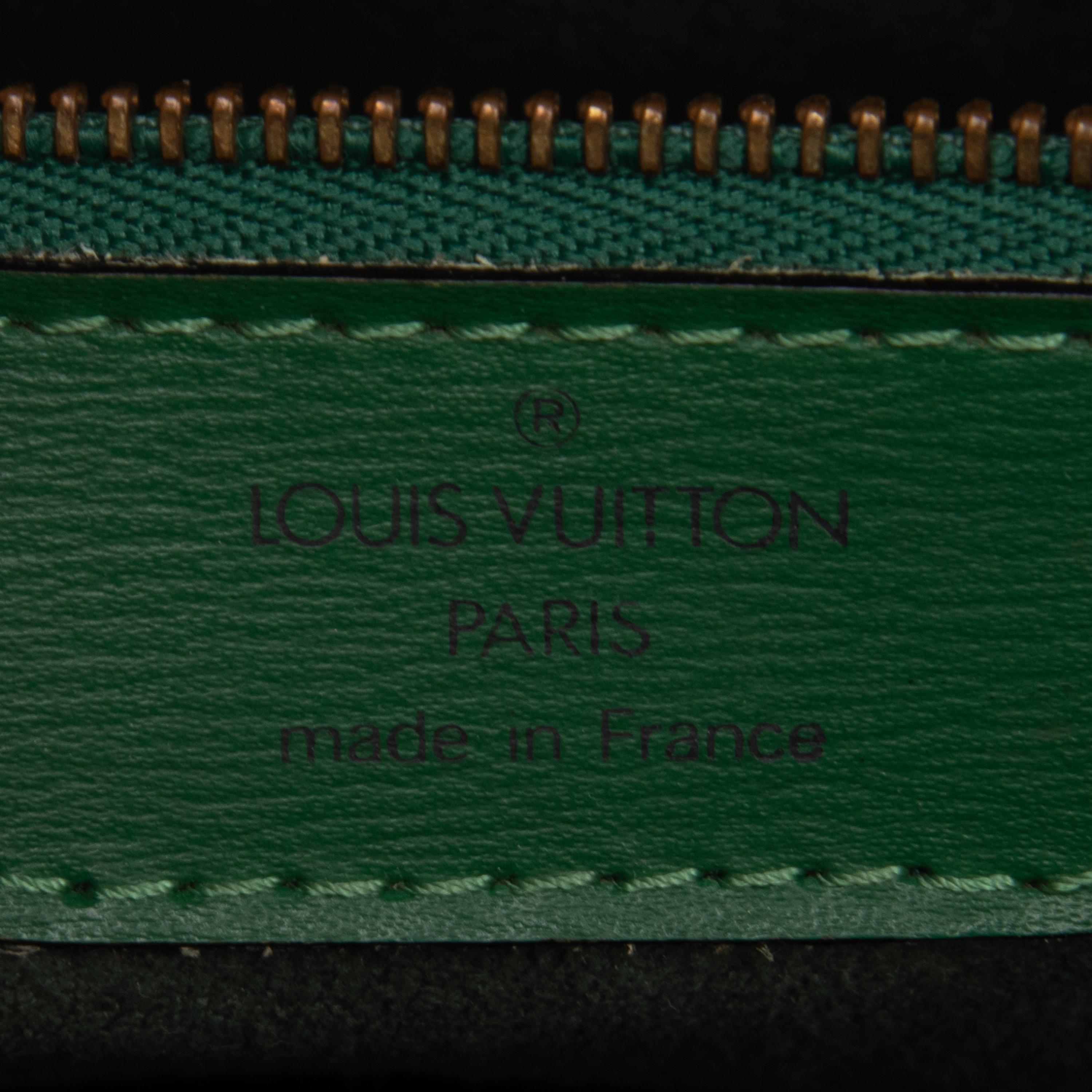 Louis Vuitton, Saint Jacques Green Epi Tote