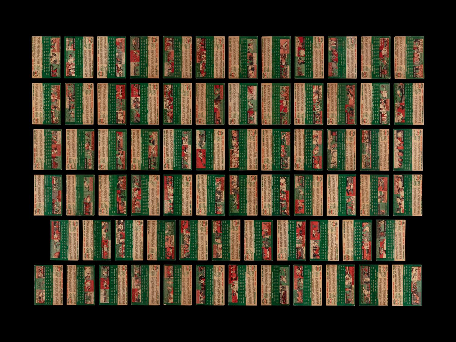 A Near Set of 1954 Topps Baseball Cards (243/250)