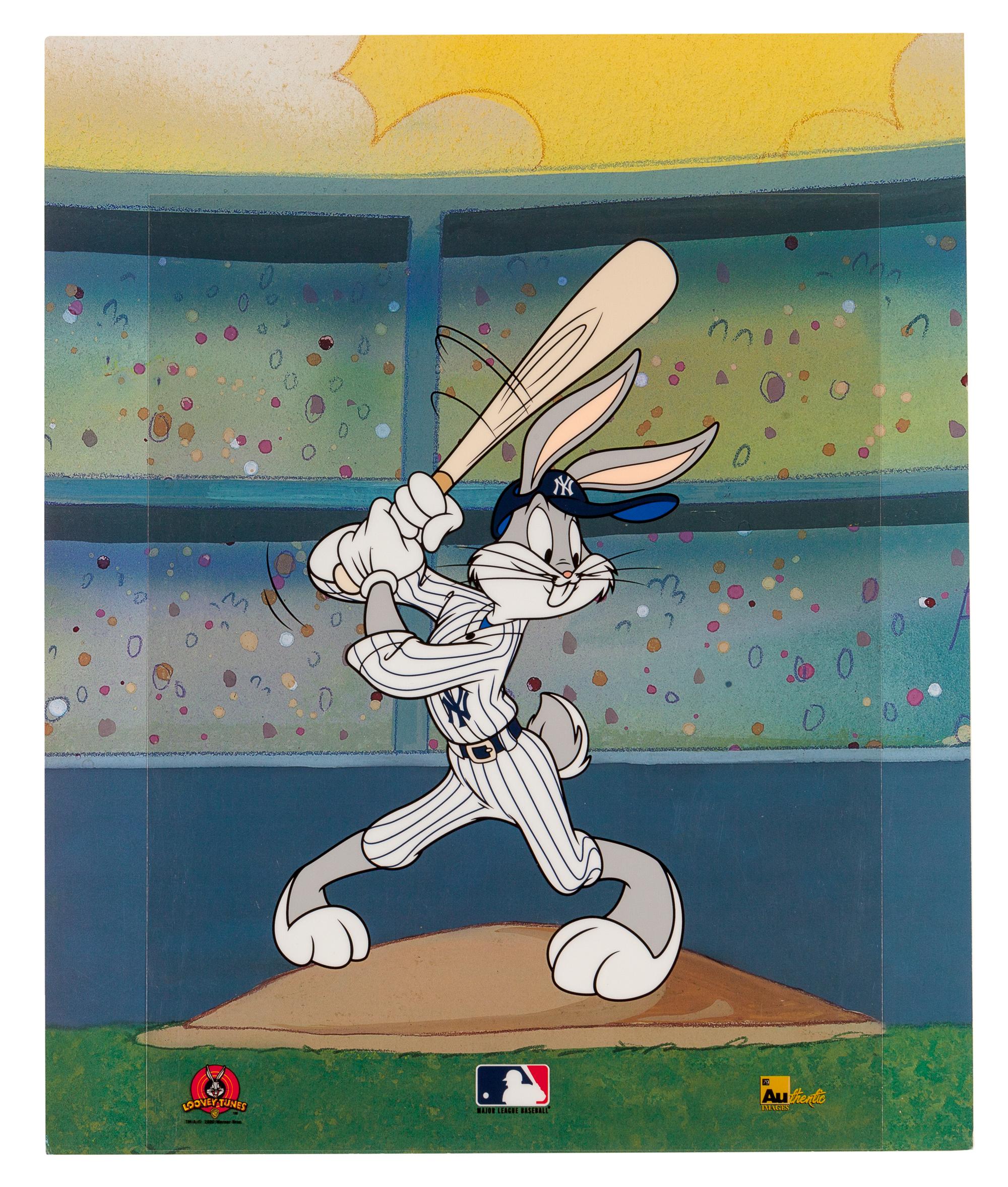 Bugs Bunny. Bugs Bunny in a Yankees Uniform, 2000.
