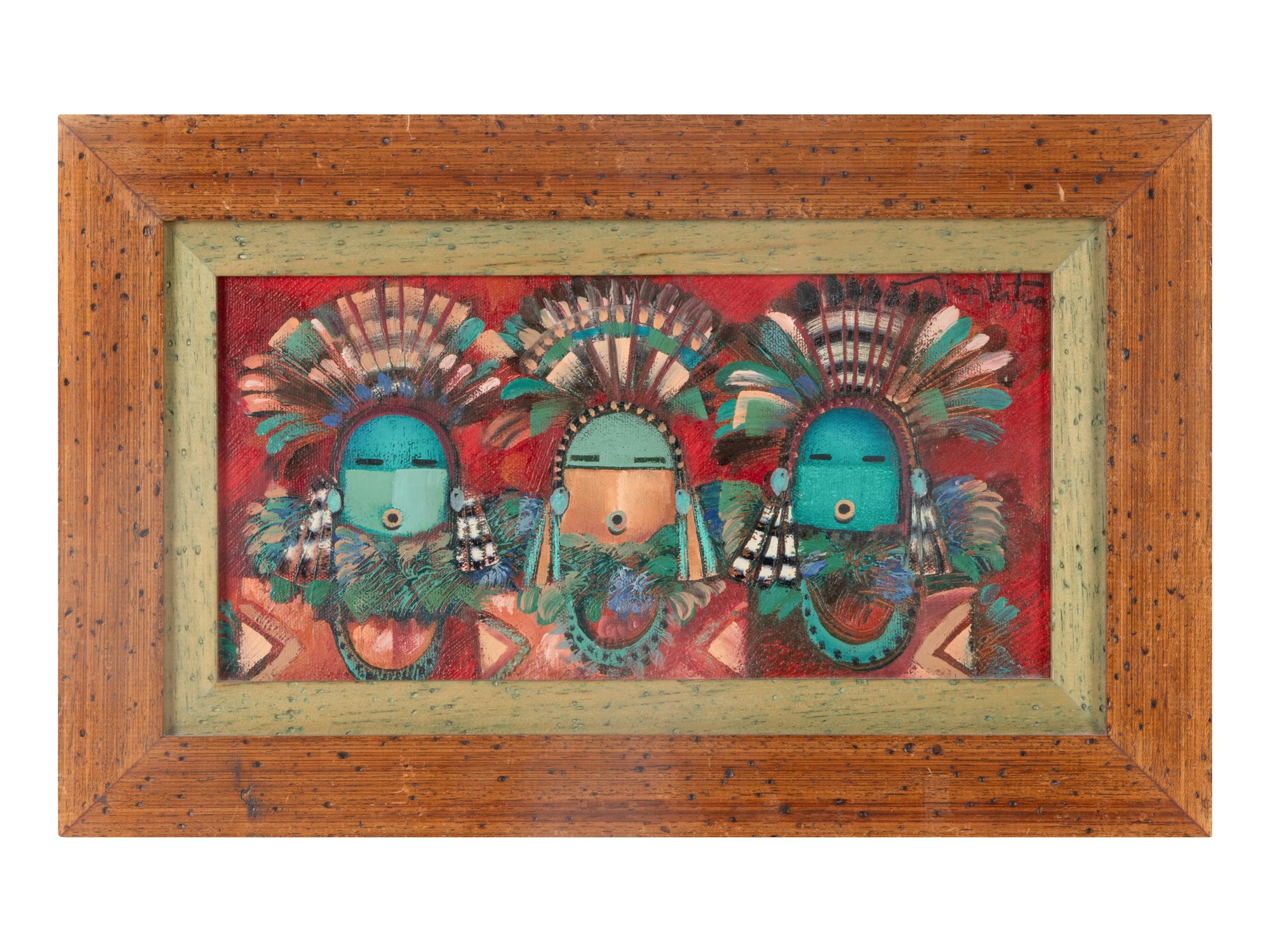 untitled, Three Kachinas
