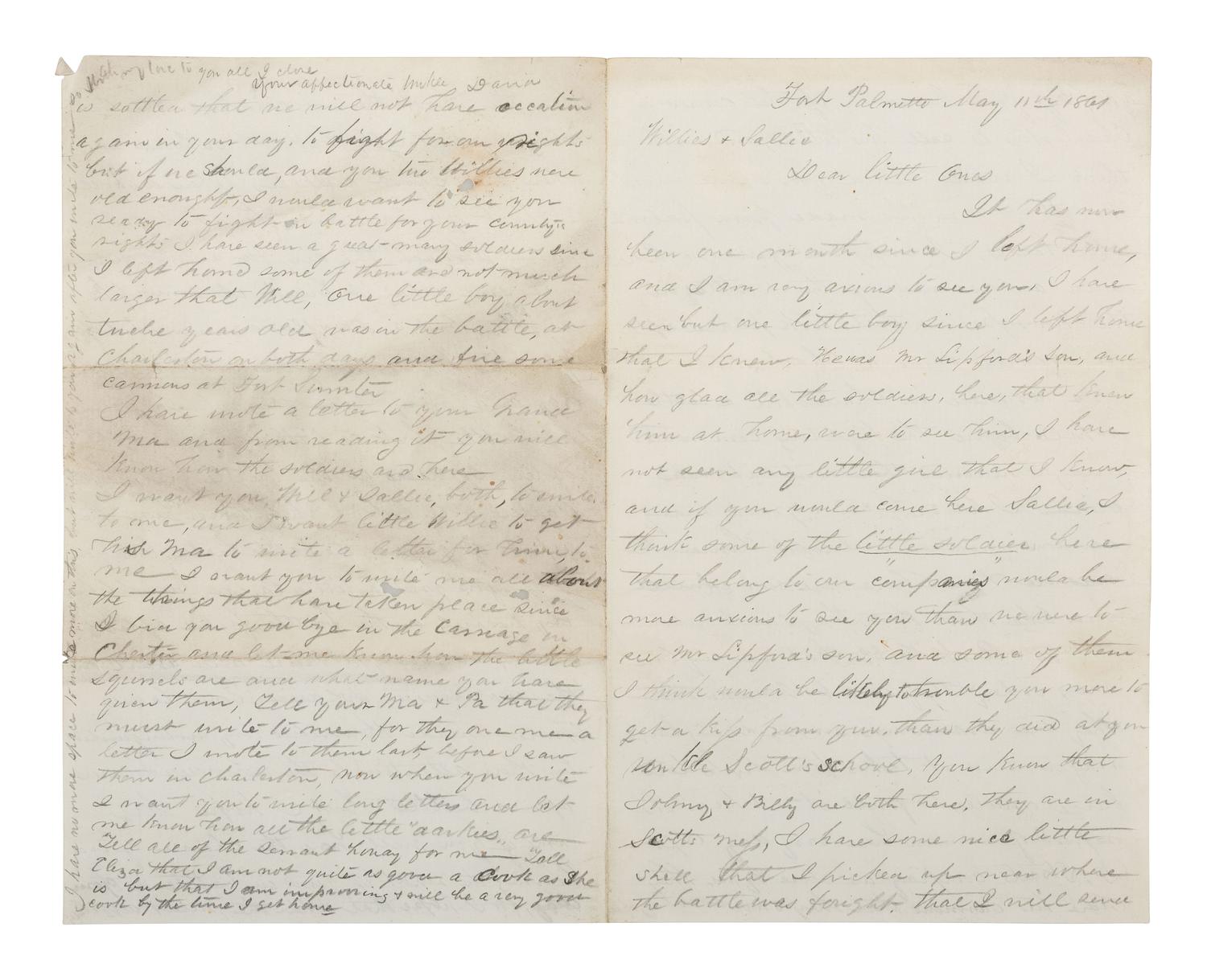 [CIVIL WAR]. Civil War archive of Ordnance Sgt. David H. Wilson (1831-1863), Co. F, 6th South Carolina Infantry, including war-date letters, diary, and photographs.