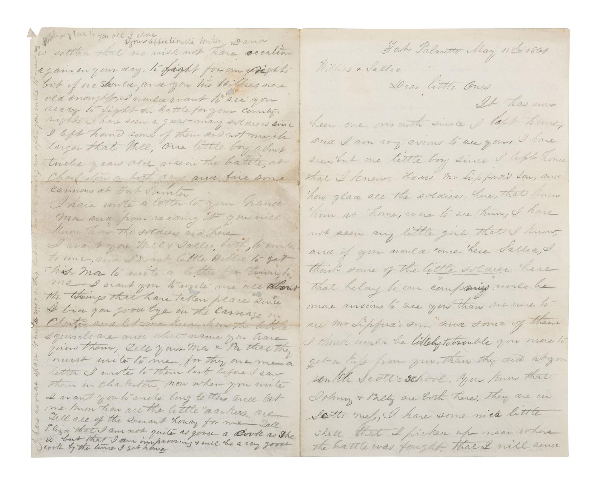 [CIVIL WAR]. Civil War archive of Ordnance Sgt. David H. Wilson (1831-1863), Co. F, 6th South Carolina Infantry, including war-date letters, diary, and photographs.