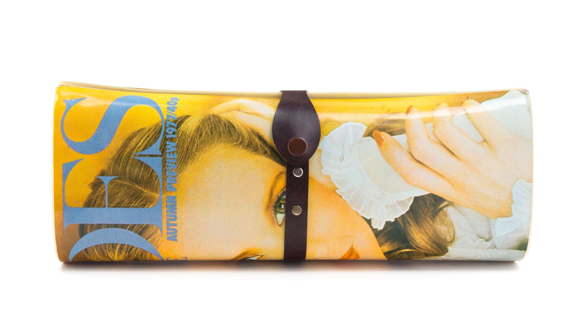 A "Brides Magazine" Clutch, 12" x 5" x 2".