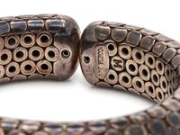 JOHN HARDY, STERLING SILVER 'DOT' CUFF BRACELET