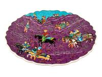 Two Turkish Ceramic Platters