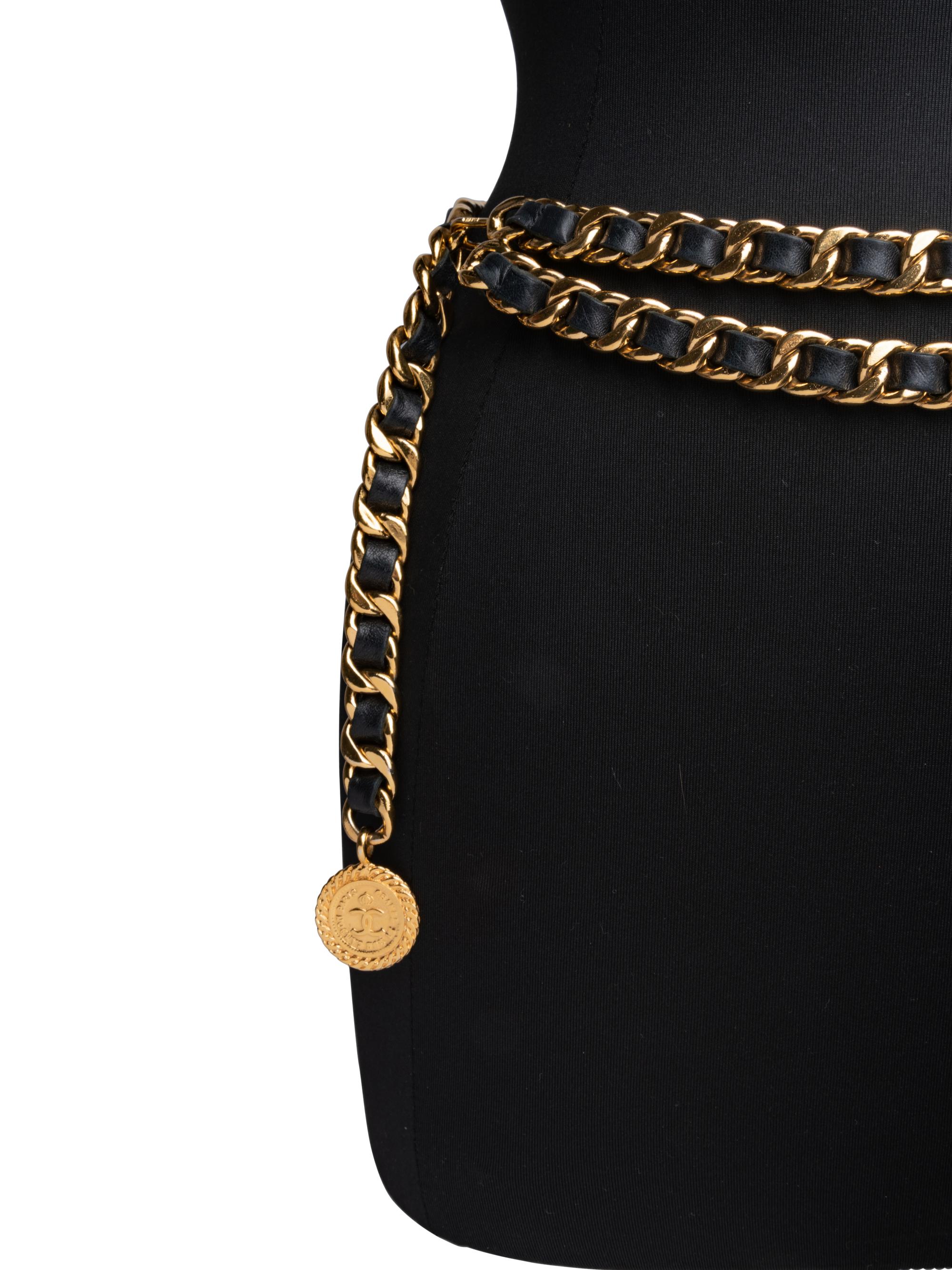 Chanel Chain and Madallion Belt, 1980-90s