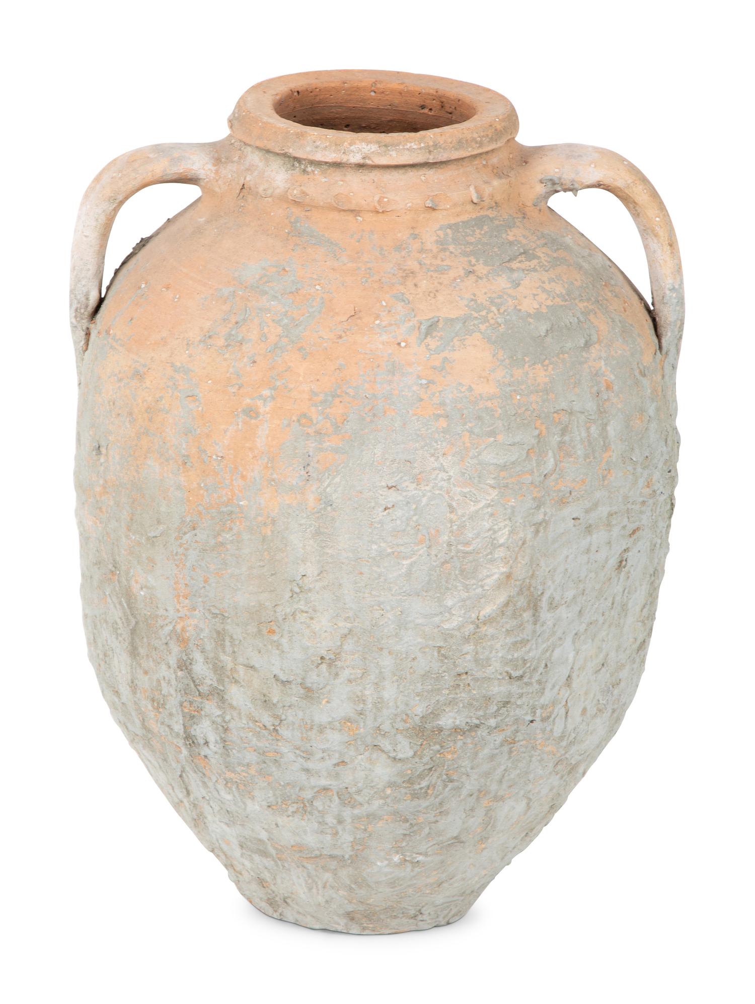 A Mediterranean Terra Cotta Olive Jar — 19TH/20TH CENTURY